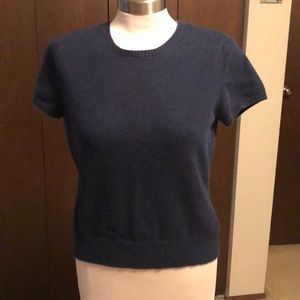 Eddie Bauer navy blue sweater.